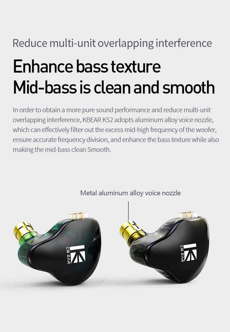 KB Ear KS2 In ear Headphone