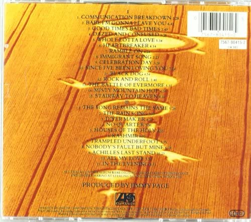 Led Zeppelin ‎– Remasters (Used) (Mint Condition)
