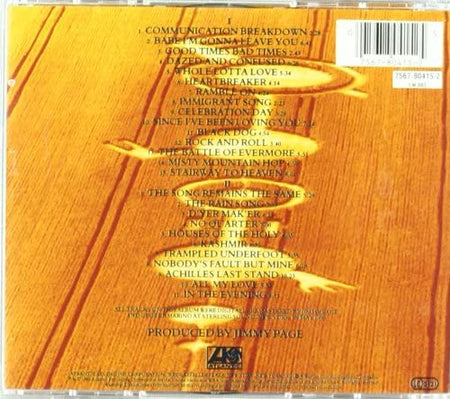 Led Zeppelin ‎– Remasters (Used) (Mint Condition)