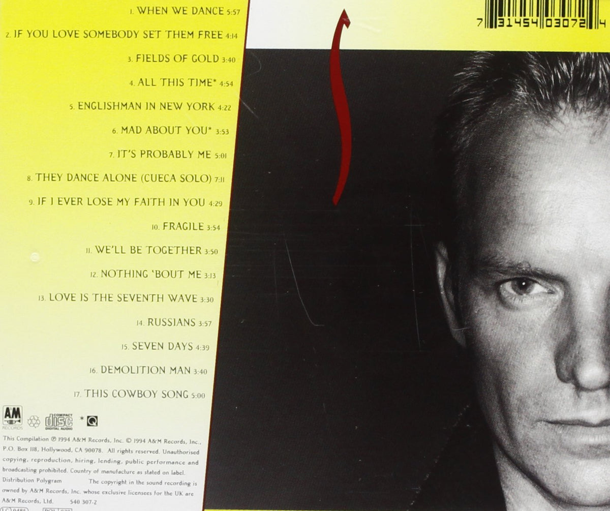 Fields of Gold: the Best of Sting 1984-1994