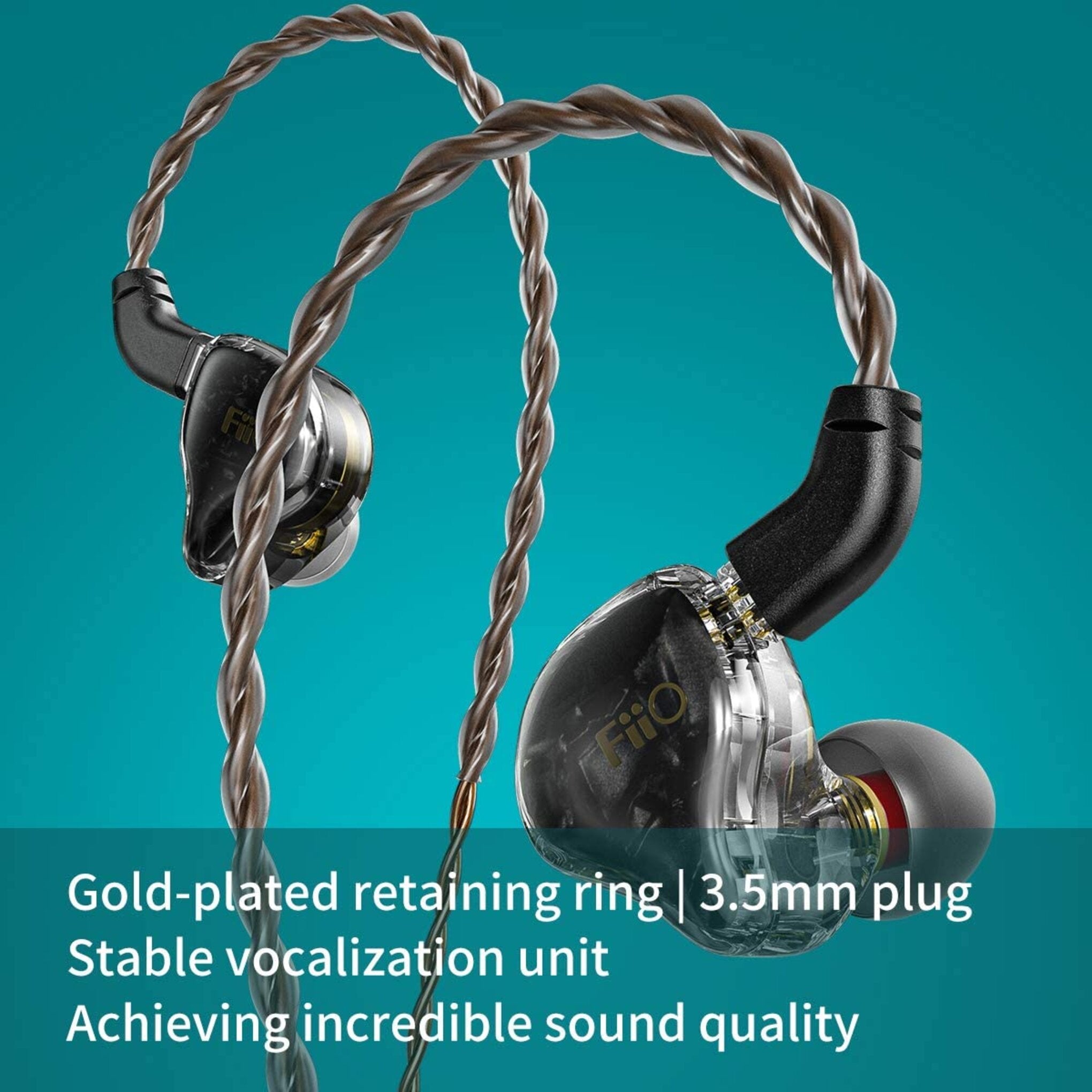 Fiio FD1 Beryllium-Plated Single Dynamic IEM description image 2