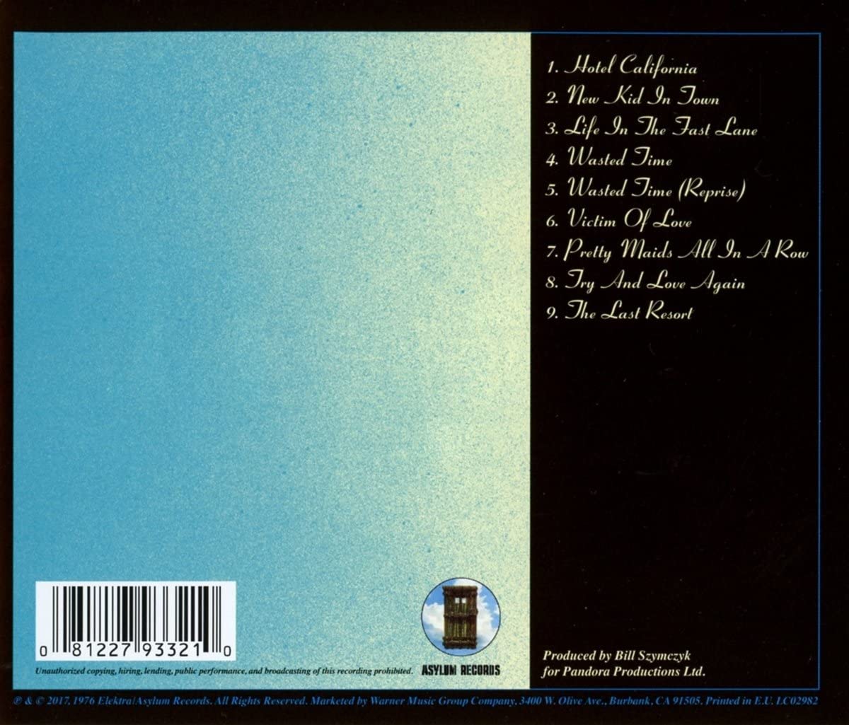 Eagles - Hotel California (Used) (Mint Condition)