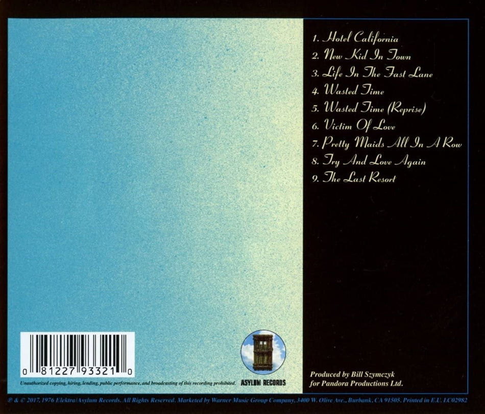 Eagles - Hotel California (Used) (Mint Condition)