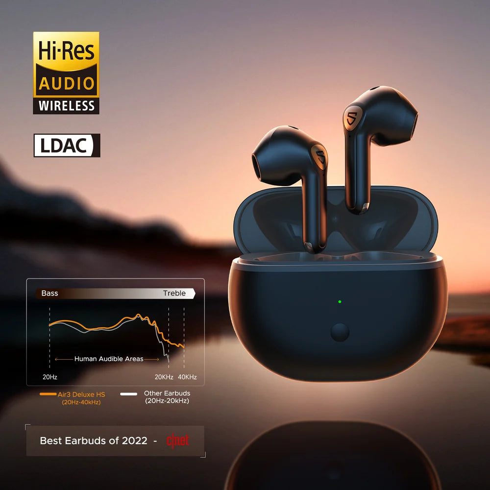 Soundpeats Air3 Deluxe HS True Wireless Earbuds - Gears For Ears