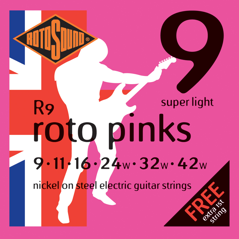 Rotosound Music Strings- Rotos Electric Guitar Strings