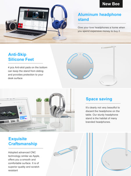 Aluminum Alloy Headphone Stand