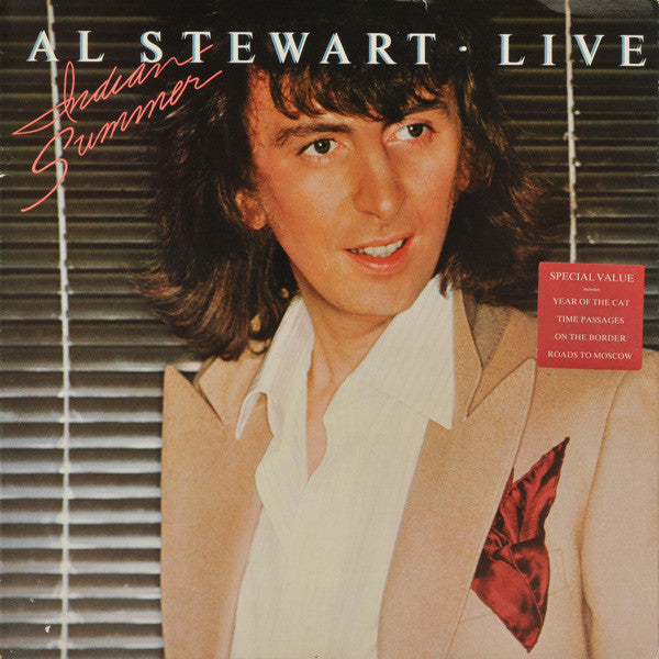 Al Stewart – Live Indian Summer (Used) (Mint Condition) 2 Discs