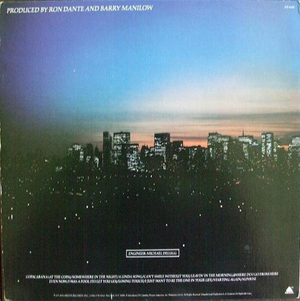 Barry Manilow – Even Now (Used) (Mint Condition)