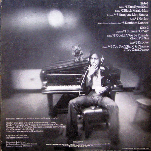 Biddu Orchestra – Blue-Eyed Soul (Used) (Mint Condition)