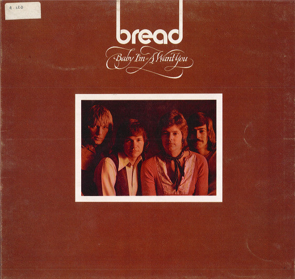 Bread – Baby I&#39;m-A Want You (Used) (Mint Condition)