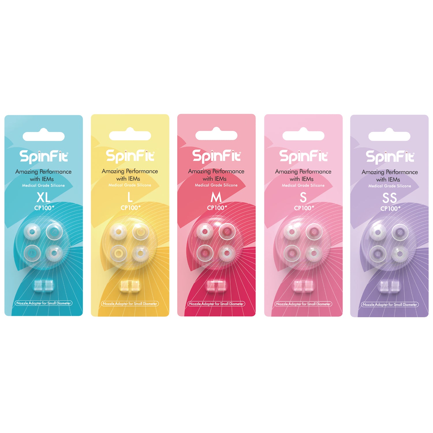 Spinfit CP100+ (V2) Silicone Eartips