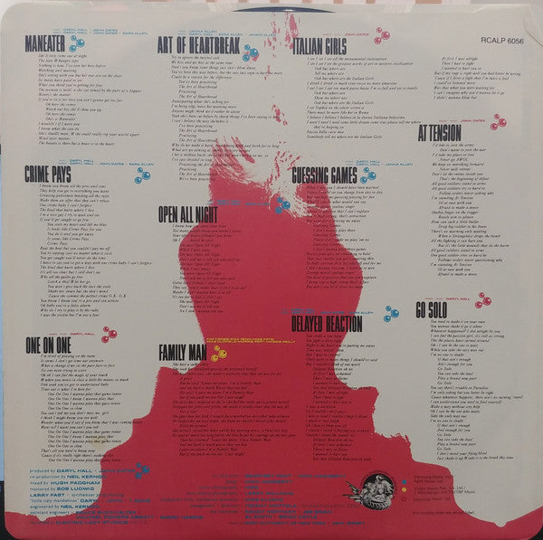 Daryl Hall & John Oates – H₂O (Used) (Very Good Condition)