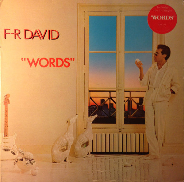 F.R. David – Words (Used) (Mint Condition)