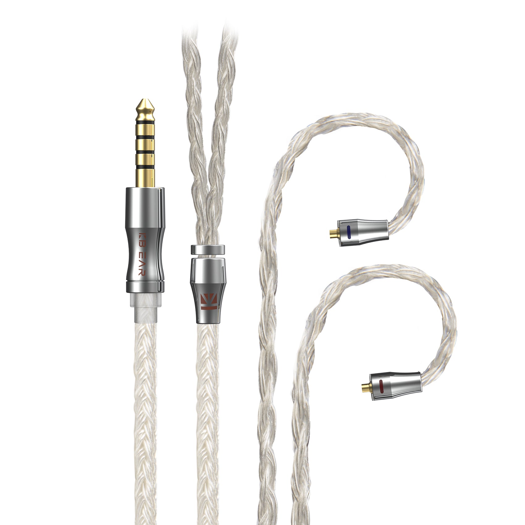 KBEAR Expansion 24 Core 4N Silver Plated Cable