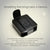 DDHIFI C-M5 Leather case for FiiO M5 music player, DAP Leather cover (with Elastic Loop Strap) Black, Watch band use.