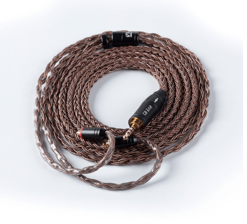 KB Ear 16 core pure copper cable With 2.5/3.5/4.4 Earphone Cable