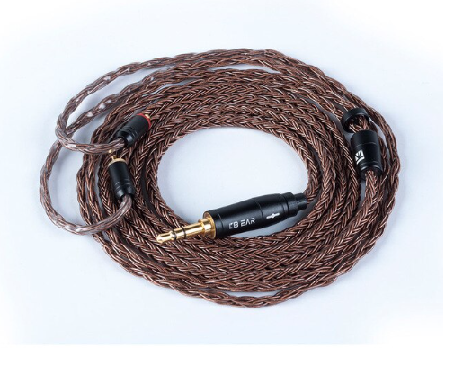KB Ear 16 core pure copper cable With 2.5/3.5/4.4 Earphone Cable