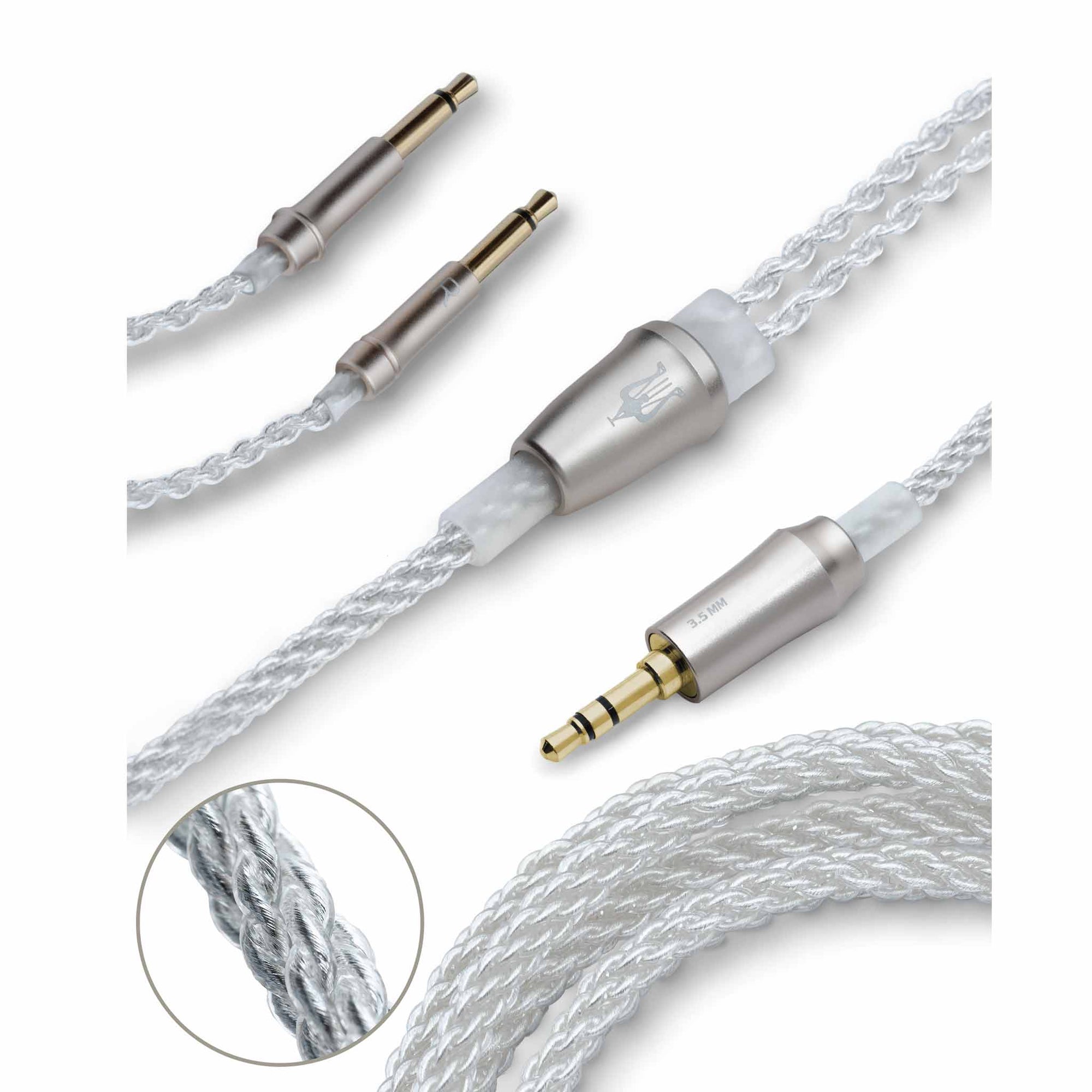 Meze MONO 3.5 MM SILVER-PLATED UPGRADE CABLES