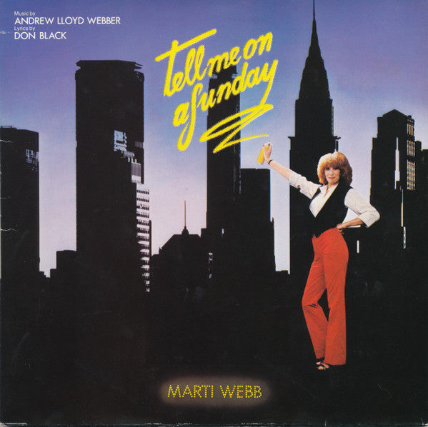 Andrew Lloyd Webber &amp; Marti Webb – Tell Me On A Sunday (Used) (Mint Condition)