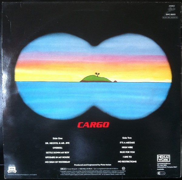 Men At Work – Cargo (Used) (Mint Condition)