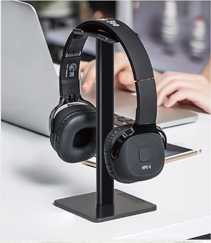 Aluminium Headphone Stand - New Bee - Black