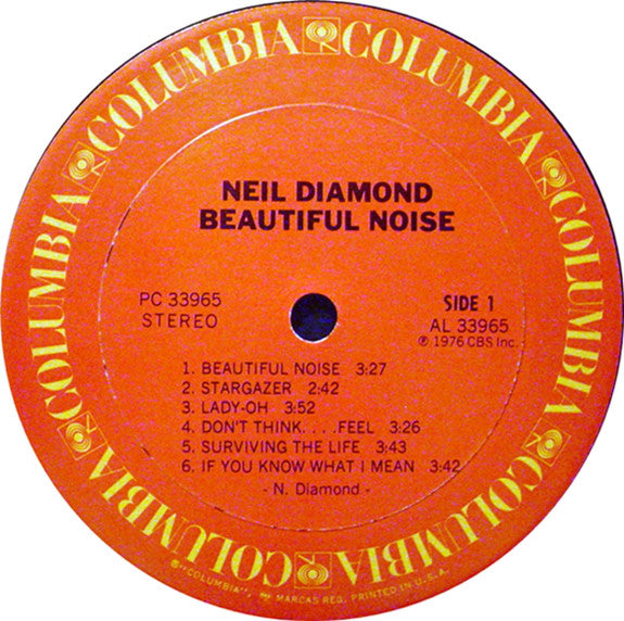 Neil Diamond – Beautiful Noise (Used Vinyl)