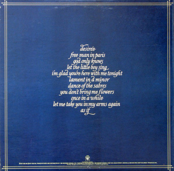 Neil Diamond - I'm Glad You're Here With Me Tonight (Used) (Very Good Condition)