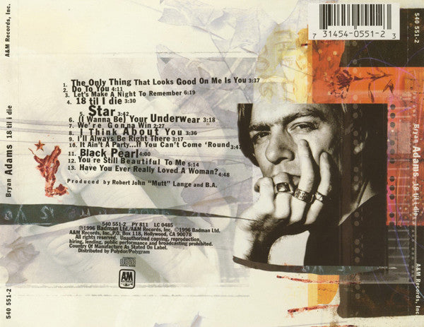 Bryan Adams - 18 Til I Die