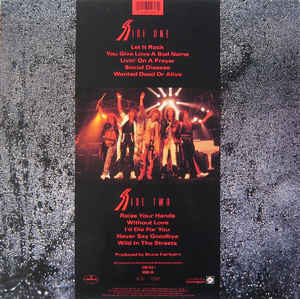 Bon Jovi - Slippery When Wet