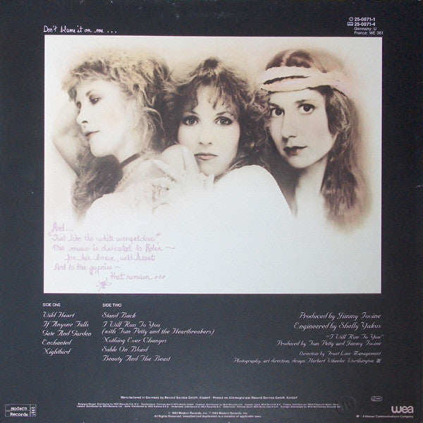 Stevie Nicks – The Wild Heart (Used) (Mint Condition)