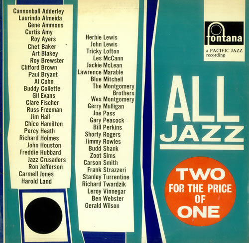 Various – All Jazz (Used) (Mint Condition) 2 Discs