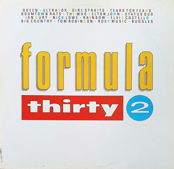Various – Formula Thirty 2 (Used) (Mint Condition)