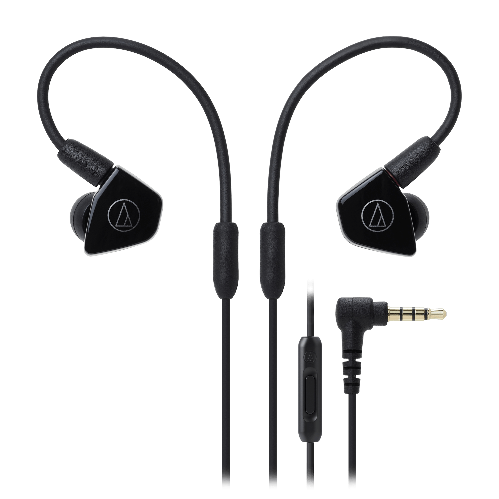 Audio-Technica ATH-LS50iS In-Ear Monitor Headphones with In-Line Mic & Control