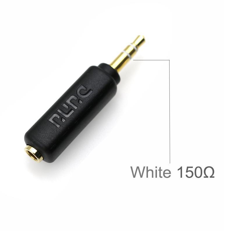 DUNU Earphone Impedance Plug Jack/Adapter Converter 75 Ohm /150 Ohm / 200 Ohm