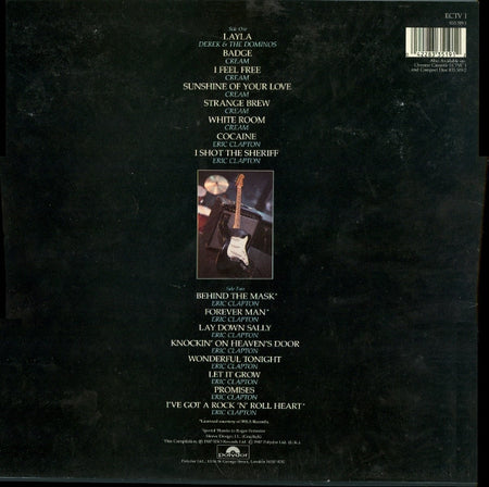 Eric Clapton – The Cream Of Eric Clapton (Used) (Mint Condition)