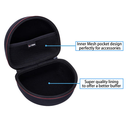 Portable Carrying case for Audio-Technica Studio Monitoring headphones