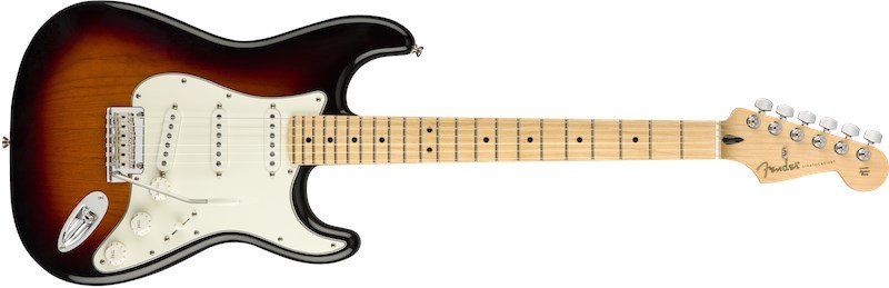 Fender Player Stratocaster 3 Tone Sunburst Maple Neck