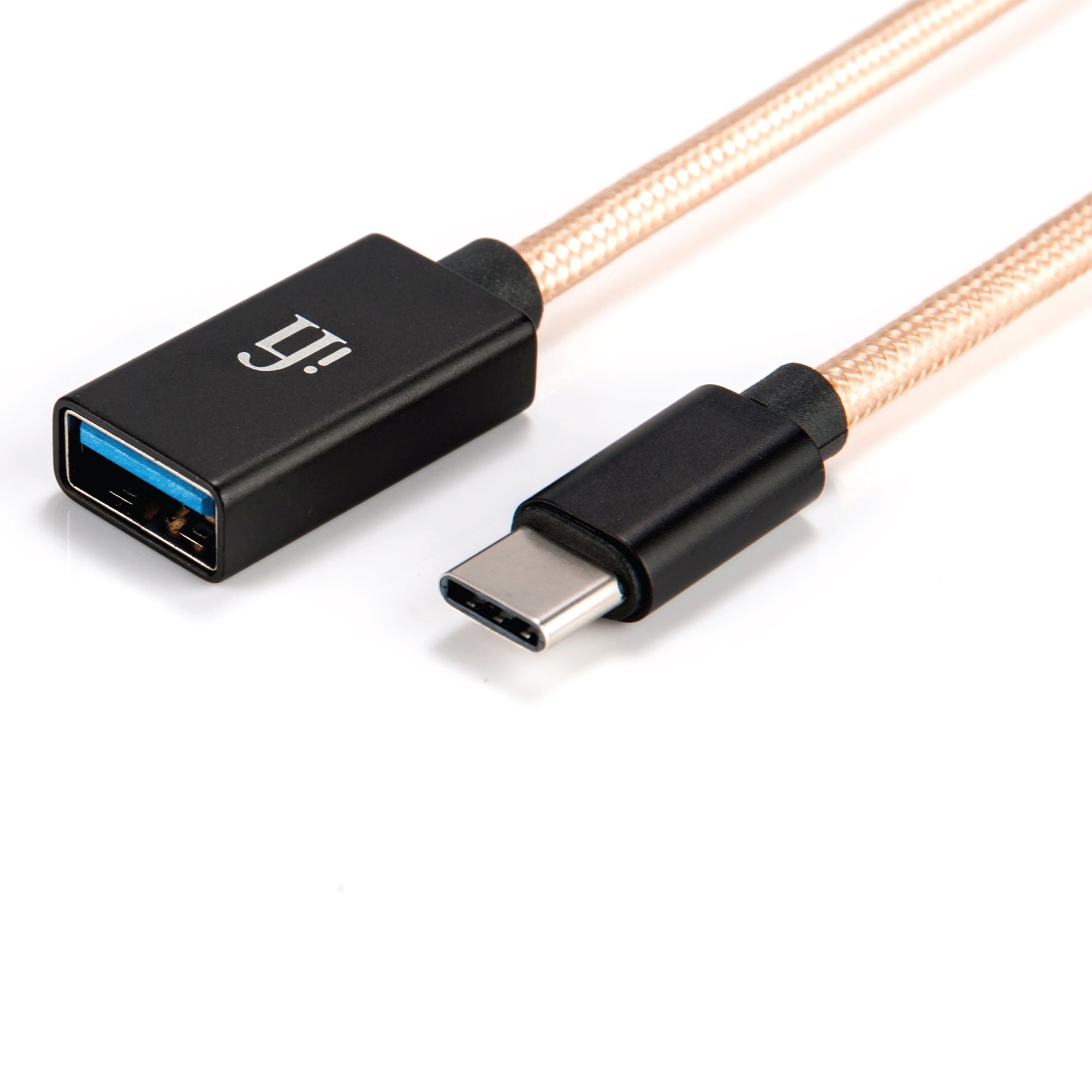 iFi Audio USB 3.0 Type-C to USB Type-A OTG Cable - Gears For Ears