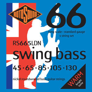 Rotosound Swing Bass 66 Bass Guitar Strings - Gears For Ears
